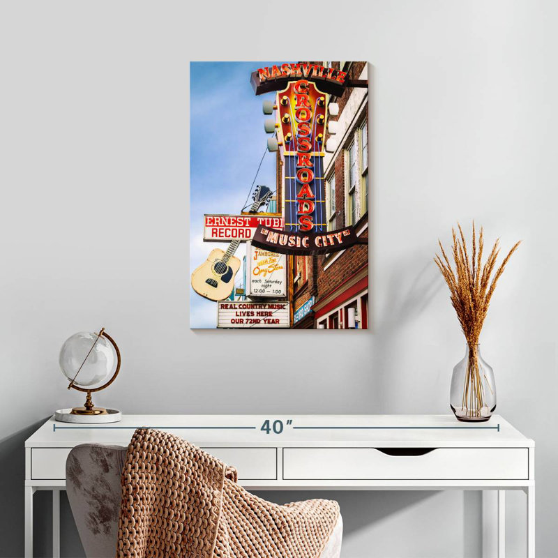 Sirci, musique de Nashville, H 24 po x l 16 po