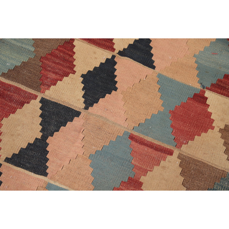 Tapis de couloir oriental kilim