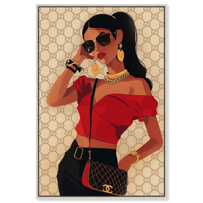 «Her Stylish Red Look» par Art Remedy
