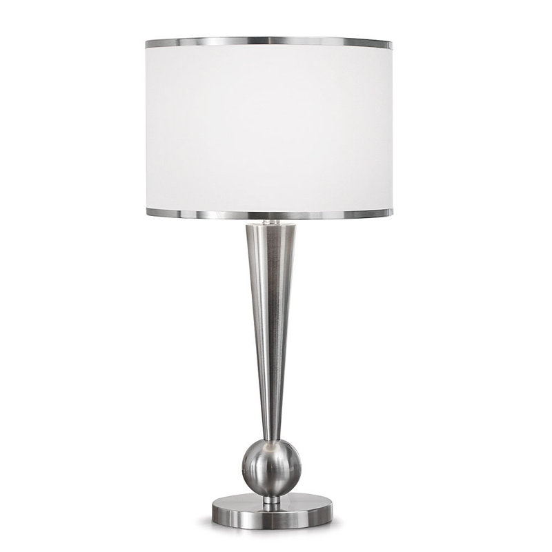 Hyland Metal Table Lamp, Brushed Nickel