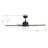 Essex Smart 5 - Blade LED Ceiling Fan with Remote Control Light Kit, Downrod-12258513-12258526