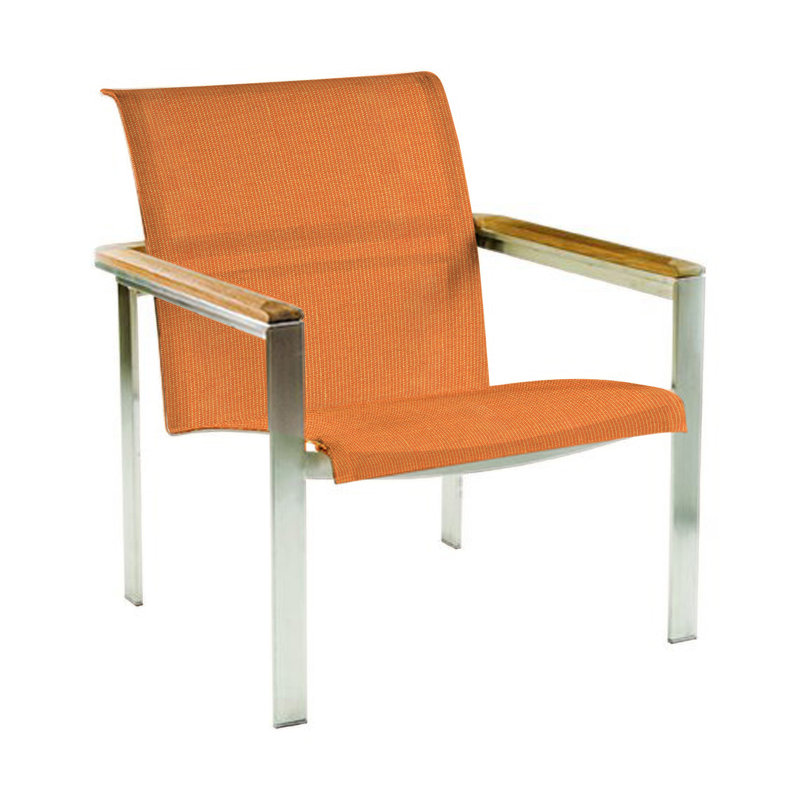 Tivoli Outdoor Teak Lounge Chair, No, Cream