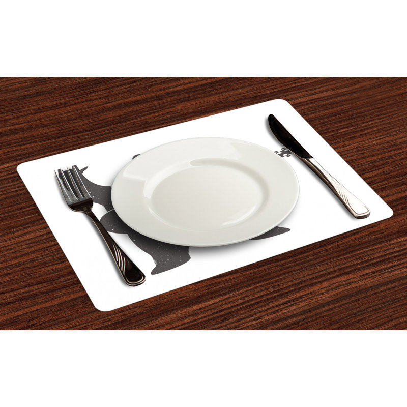 Polyester Animals/Nature Rectangle Placemat