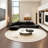 L-shaped corner negotiation arc sofa-105906550-105906551