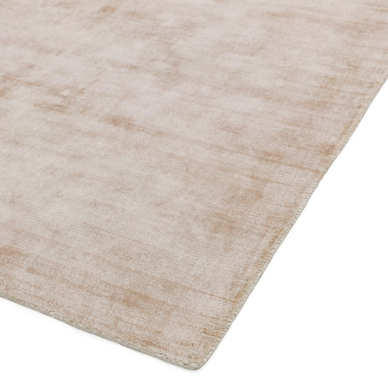 Doris Plain Silky Putty/Cream Rug, Runner 66 x 240cm