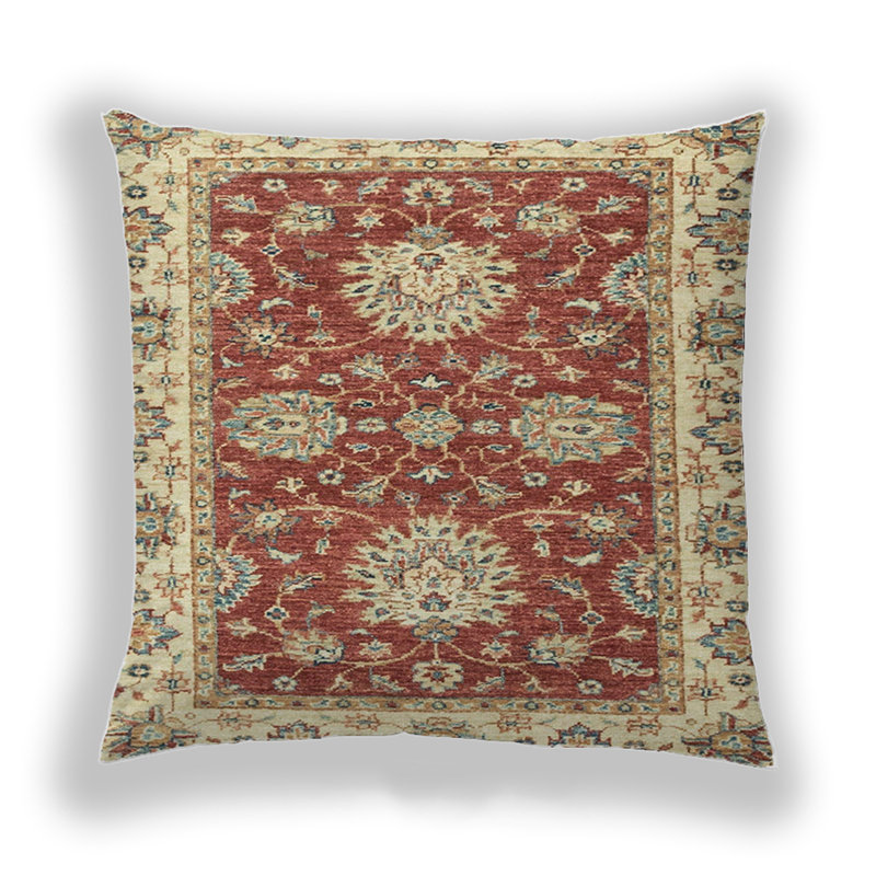 Coussin Abstract 2435, Microsuède