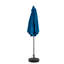 Parasol de table d'extérieur 9 pi - bleu foncé. Structure avec 6 nervures. Manivelle facile à utiliser. Parfait pour la cour, la piscine ou la terrasse. Conception à nervures 100%. Fonctionnement parfait-121085145