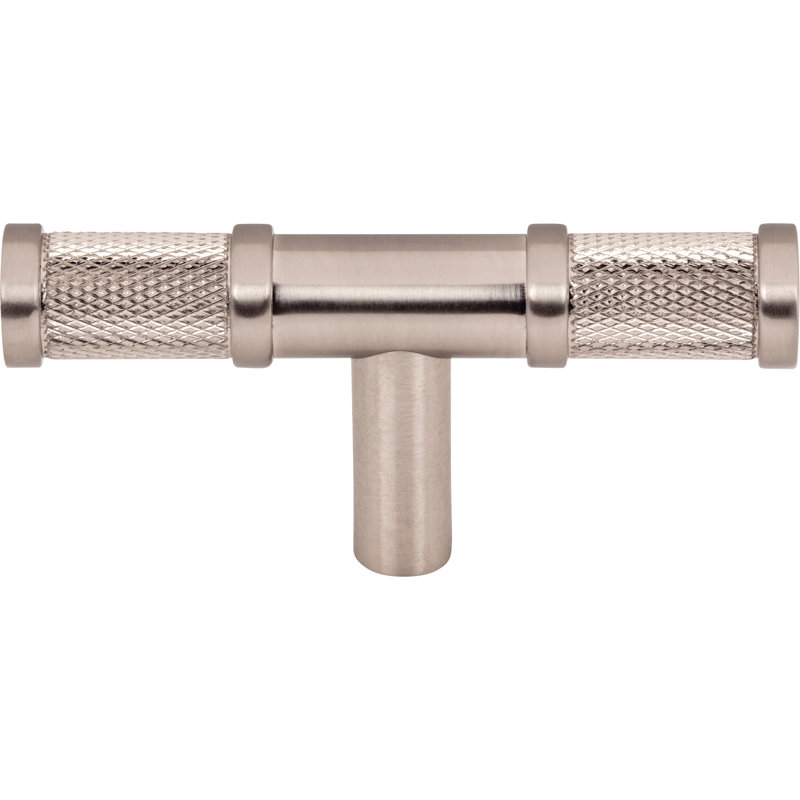 Burnham T-Knob 3 Inch, Brushed Satin Nickel