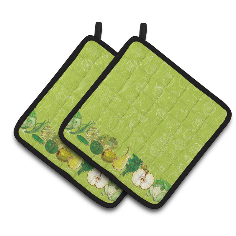 Caroline's Treasures Striped Polyester Potholder