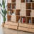 Nordic style large capacity storage bookcase