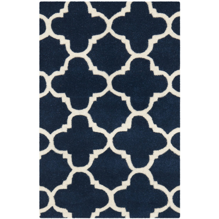 Teresita Hand Tufted Wool Geometric Rug