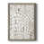 Toile avec cadre gris