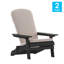 Chaises Adirondack pliantes intérieures / extérieures avec coussins Rangins-883845925