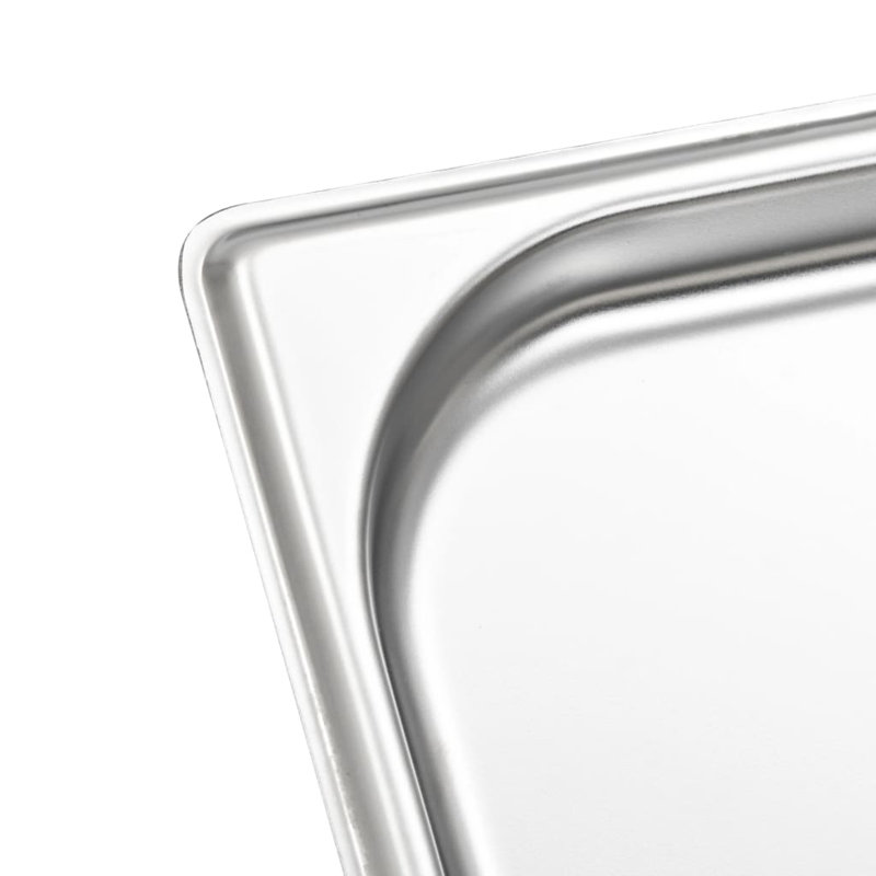 Stainless 2L Steel Pan, 2cm H x 32.5cm W x 17.6cm D