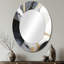 Miroir mural moderne noir et doré Harmony Of Marble I-376587787
