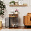 Meuble-cage pour chien