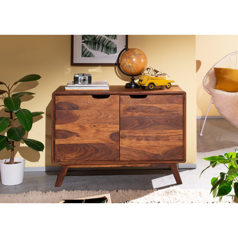 Malmö 2 Solid Wood 90 cm W Chest of Drawers