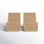 Wave Stackable Lounge Chair, Natural - Set Of 2