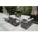 Omied Wicker/Rattan 9 - Person Seating Group With Cushions