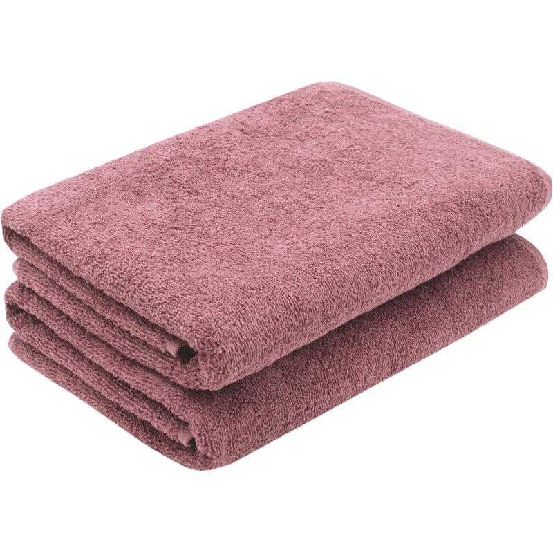 Midweight Bath Towel, Antique Pink