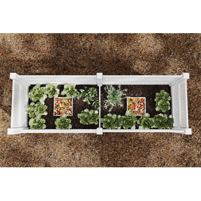 Classic 33" X 97" Keyhole Composting Garden With Fencing