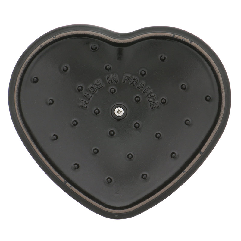 Staub Cast Iron 1.85-qt Heart Cocotte