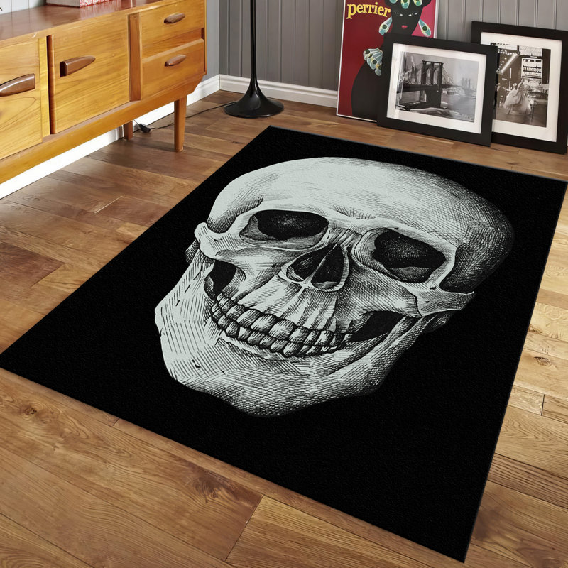 Floral Printed Non Woven Thin Type Area Rug with Intricate Blossom Design in Earth Tones for a Stylish Addition to Any Room Decor