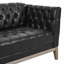 Canapés spacieux, 100 % PU et structure en bois, Chesterfield moderne pour la maison-766870878