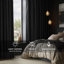 Panneau de rideau occultant en velours Olivia Signature-1399052524-1381534360