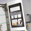 40 po X P 30 po Grande armoire à pharmacie rectangulaire en aluminium avec miroir H H