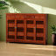 Armoire de rangement solide et durable pour 18 paires de chaussures en bois massif