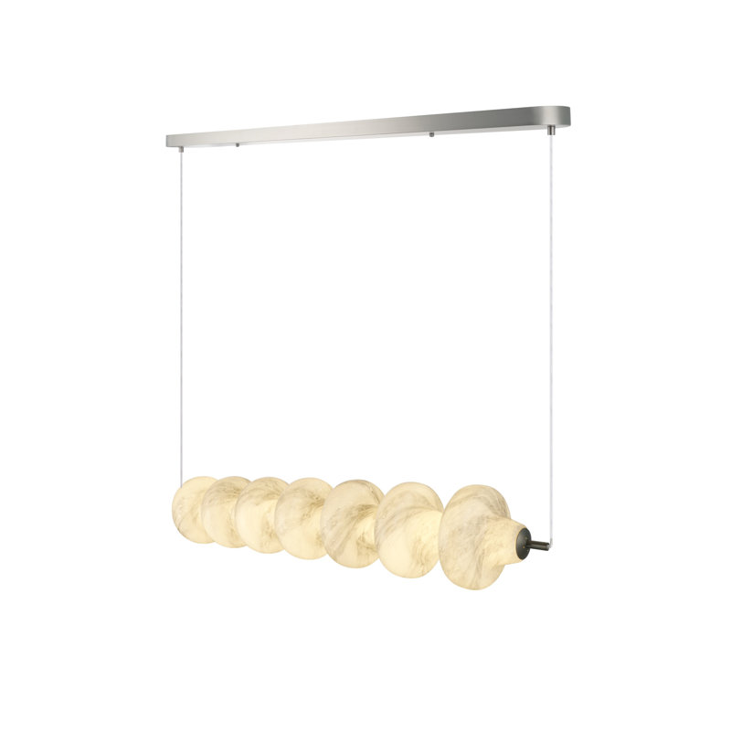 Solara Linear Island Pendant - Graphite