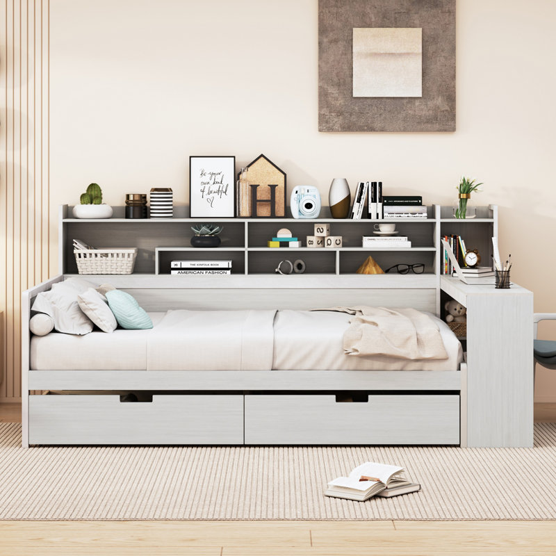 Burnadine Daybed, Full, Antique White