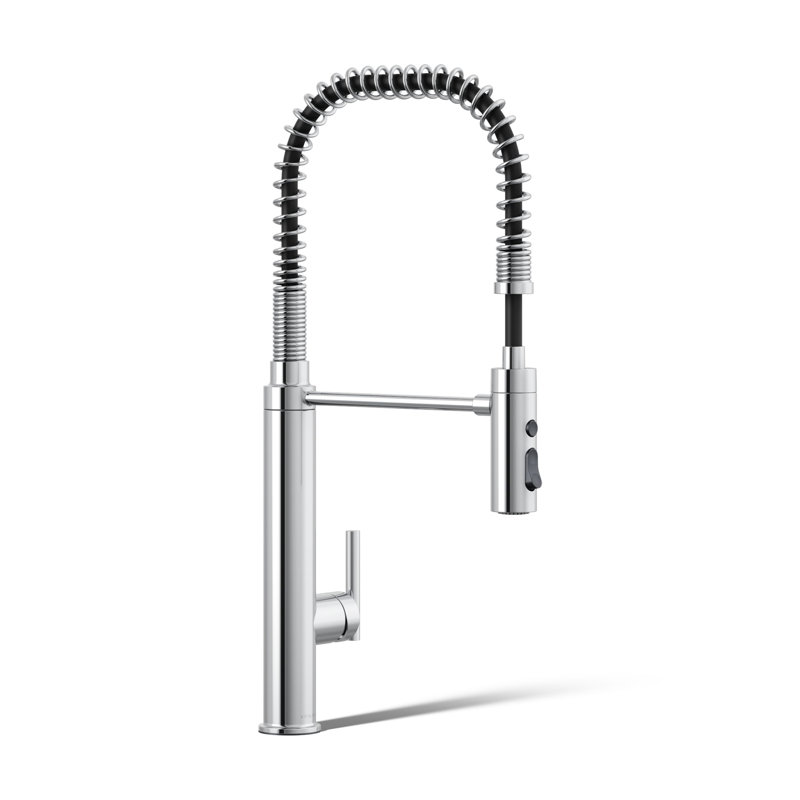 Purist® Pull Down Single Handle Kitchen Faucet, Polished Chrome