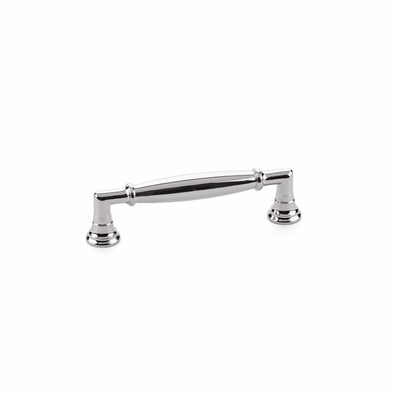 Emtek Westwood Cabinet Pull 6" cc, 6", Polished Nickel