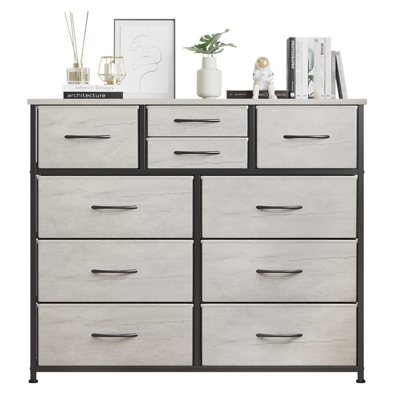 Commode double 39 tiroirs Lothair, Grège