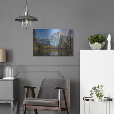 «El Capitan Sunrise» par Rick Berk, art mural en métal