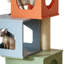 Structure d'escalade moderne et créative pour chat