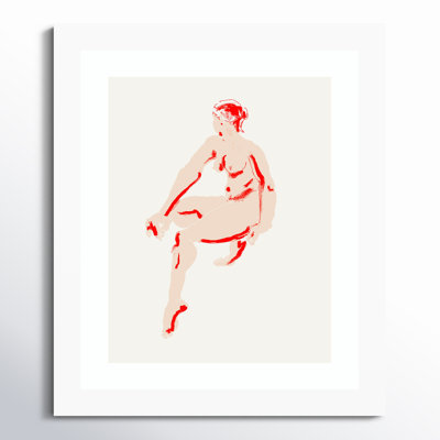 Henn "Naked Woman" Print