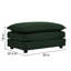Canapé modulaire surdimensionné en L avec repose-pieds réversible Free Combination Comfy Upholstery-5730846
