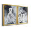 Octopus Ink I - ensemble de 2 reproductions d'art sur toile encadrées-1741931901-1741931900