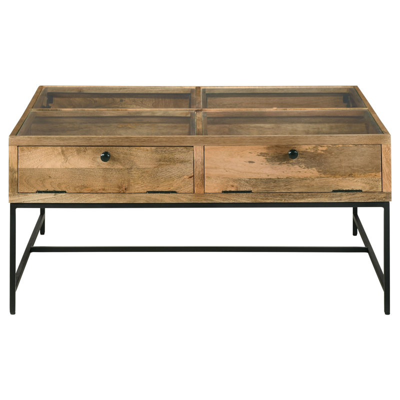 Table basse à 4 tiroirs Semaj