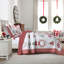 Ensemble de couvre-lit courtepointe 3 pièces MarCielo - rouge bonbon BY205-102880010