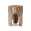Kyra Outdoor Round Teak Side Table