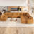 Zendajas Upholstered U-Shaped Sectional-961381302