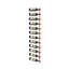 Ensemble de porte-bouteilles hélicoïdaux muraux en métal doré 6 bouteilles Lleucu - 30 po, orienté vers la gauche-243278458-246878424