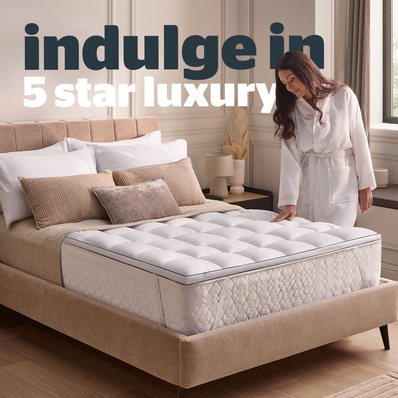 Silentnight Luxury Hotel Collection Supreme Mattress Topper, Single (3')