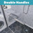 56 to 60 in. W x 58 in. H Sliding Framed Tub Door with Clear Glass-110359783