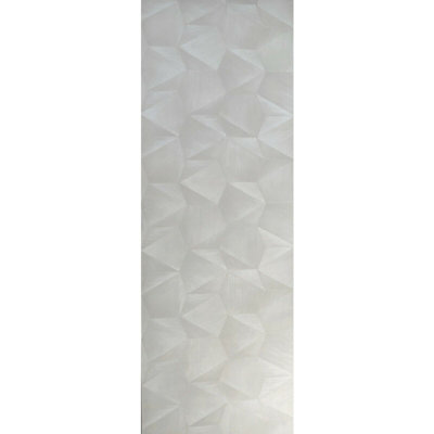 Beige Gold Tan Hexagon Triangles Faux Grasscloth Textured Wallpaper