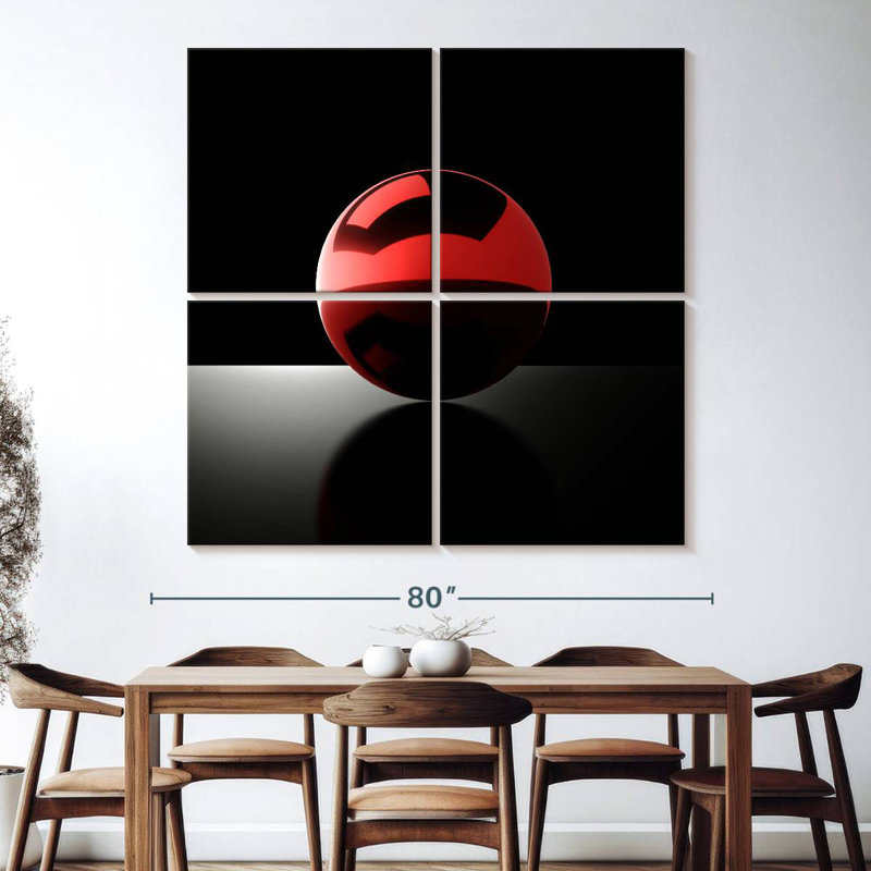 Avery Red Chrome Ball